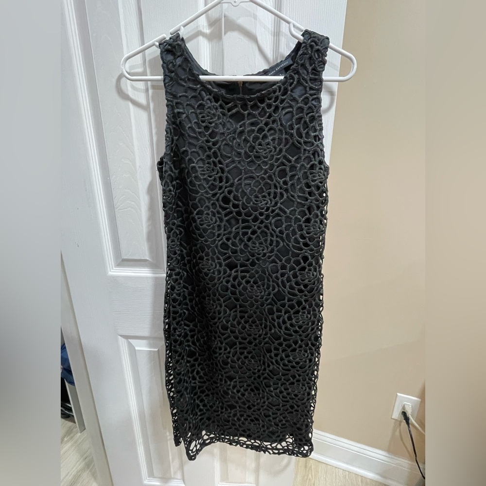 Banana Republic lace black dress